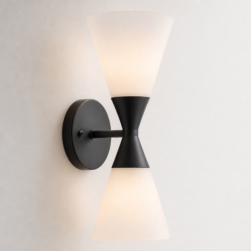 Harlekin Duo Wall Sconce gallery 13 material close up