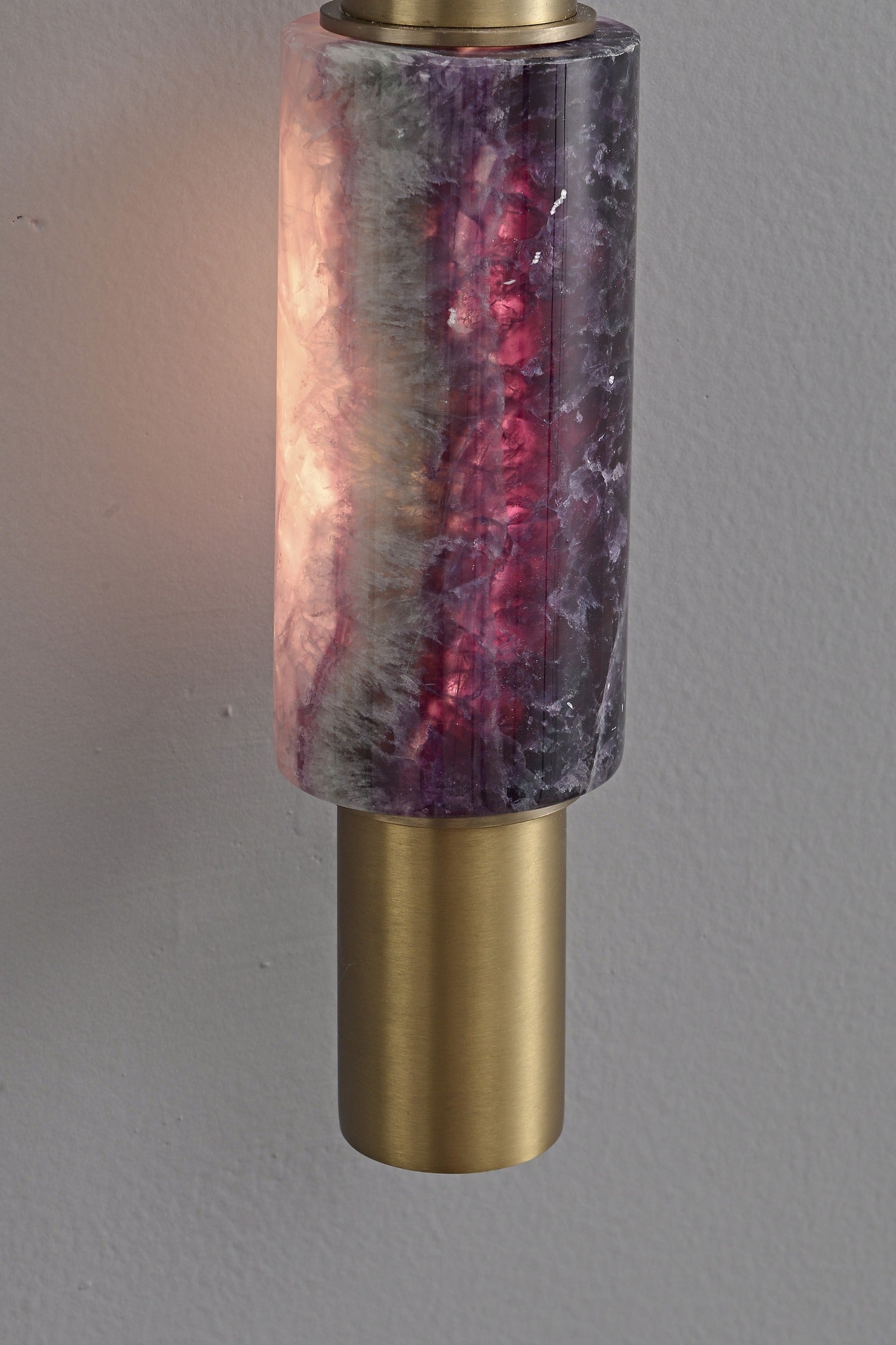 Modern Crystal Cylinder Pendant Light - 24 13-real-detail-9