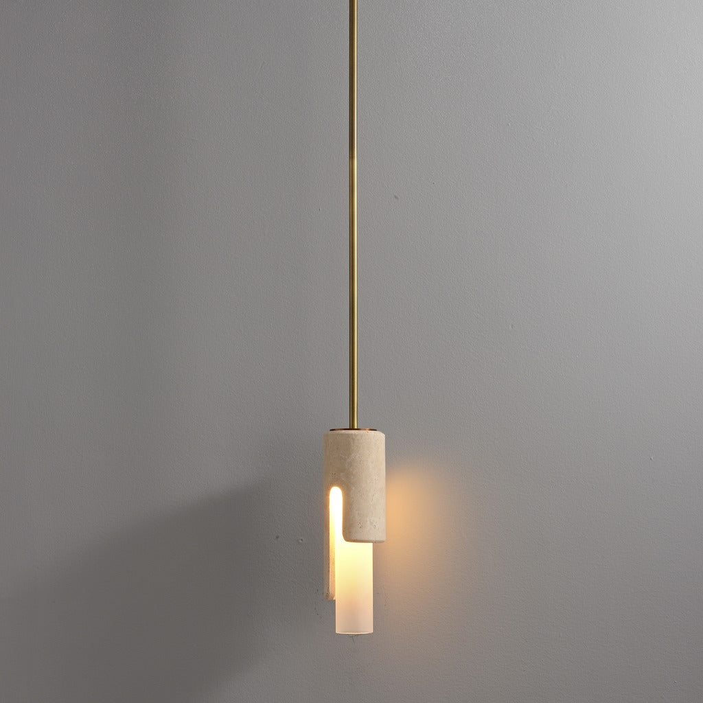 Modern Slim Stone Cylinder Pendant Light - 16 13-real-square-3-8-464
