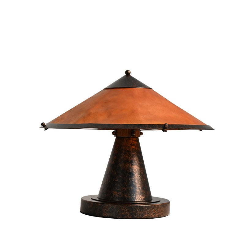 Handcrafted Silk Shade Table Lamp - 24 13-white-background-1