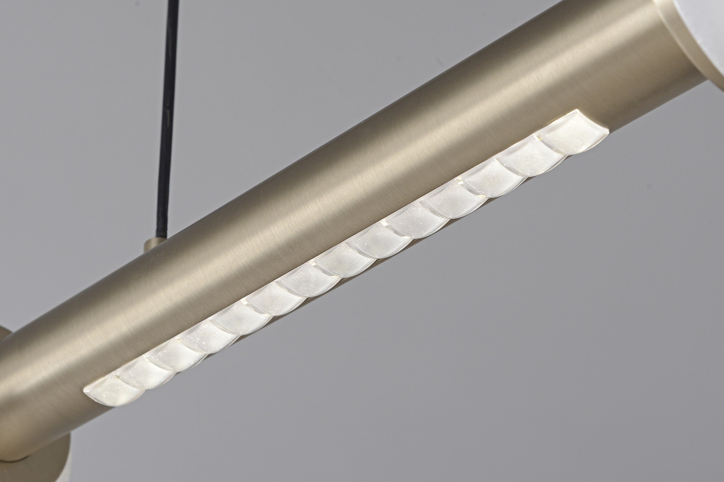 Modern Crystal Linear LED Island Chandelier - 25 14-real-detail-10