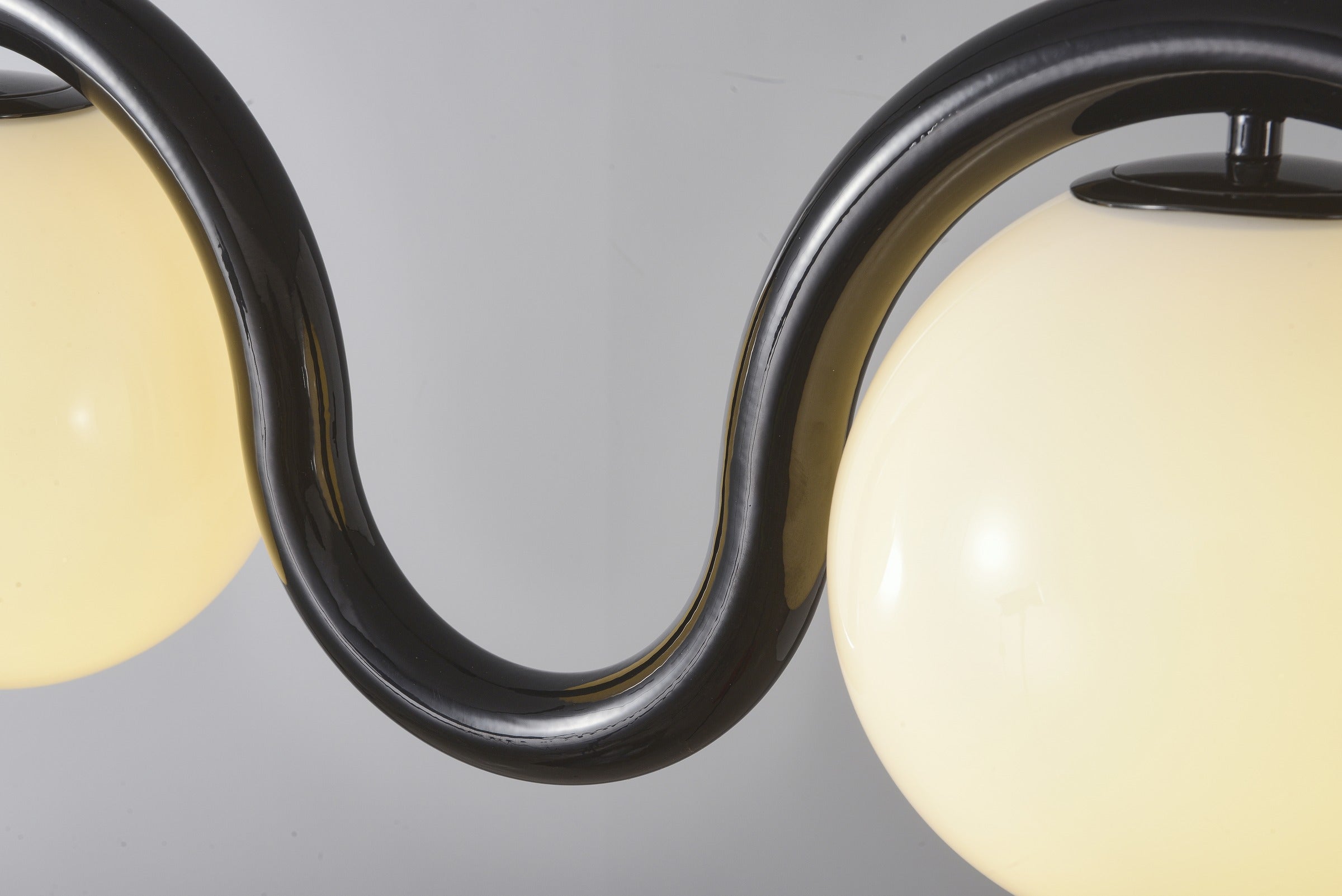 Colorful Wave Linear Globe Pendant Light - 25 14-real-detail-8