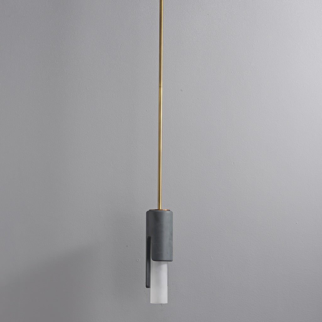 Modern Slim Stone Cylinder Pendant Light - 18 15-real-square-3-8-495