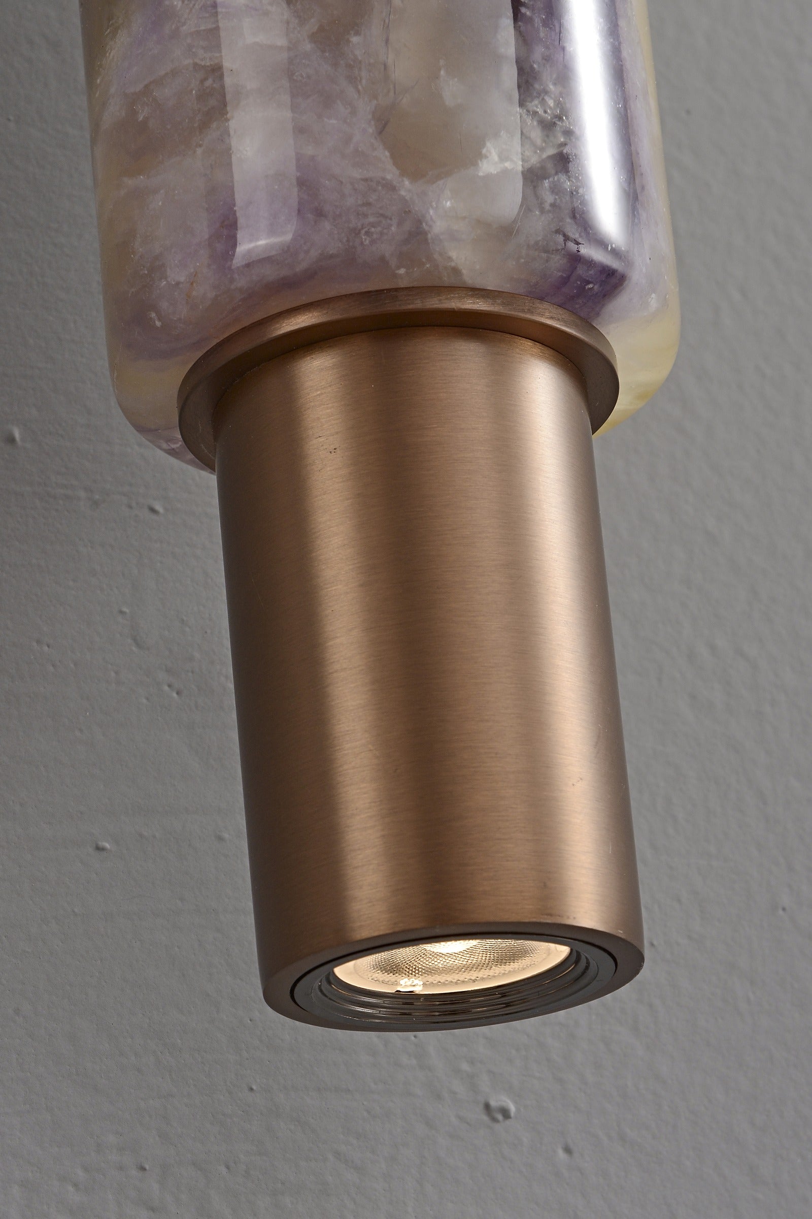 Modern Crystal Cylinder Pendant Light - 27 16-real-detail-12