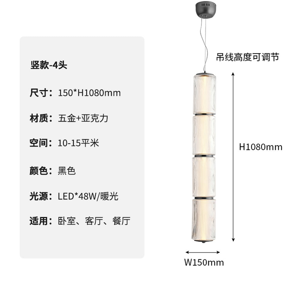 Modern Vertical Multi-Head Wall Sconce - 20 16-real-square-4