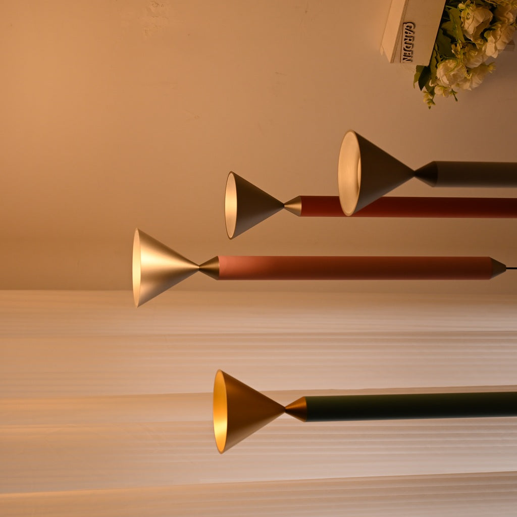 Modern Slim Cone Mini Pendant Light - 21 17-real-square-DSC-6617