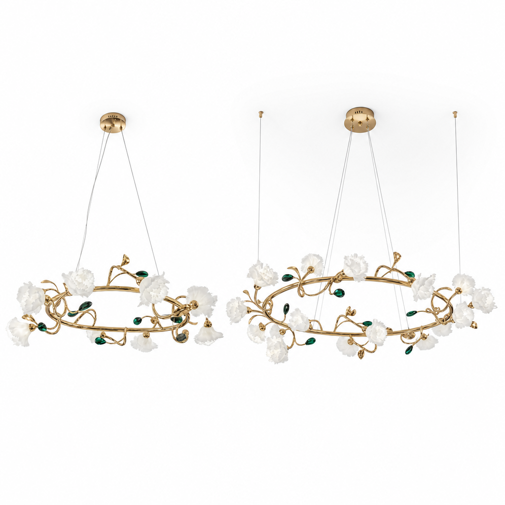 Sylverelle chandelier – white background product comparison