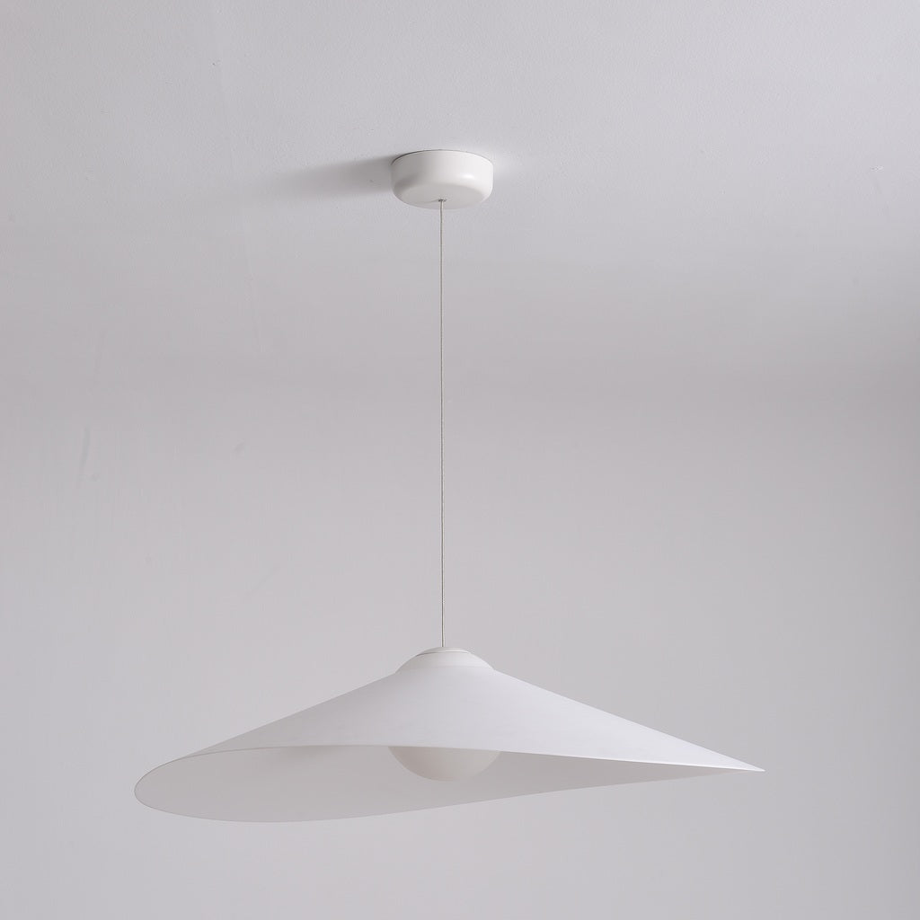 Velaire Sculptural Wing Pendant Light 70 cm complete product on pure white
