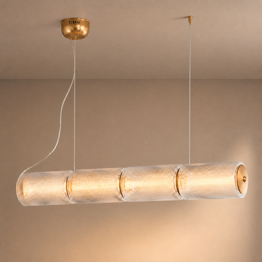 Modern Linear Multi-Head Pendant Light - generated workflow 01 01-hero-product