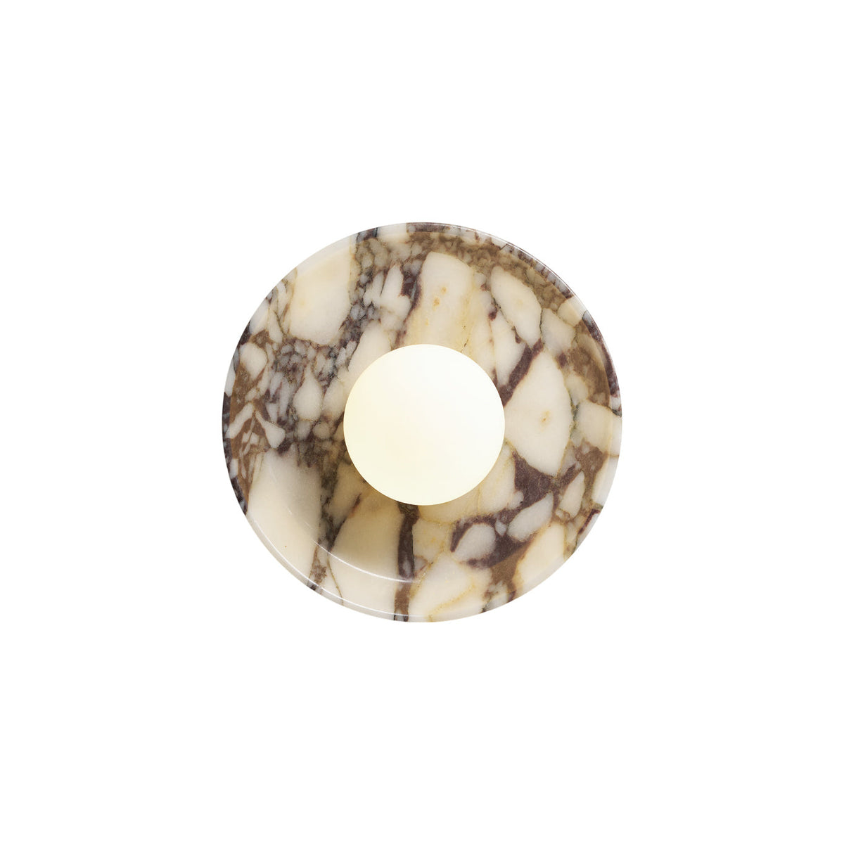 Viola Marble Globe Wall Sconce — AL-ST0004 — product view 4