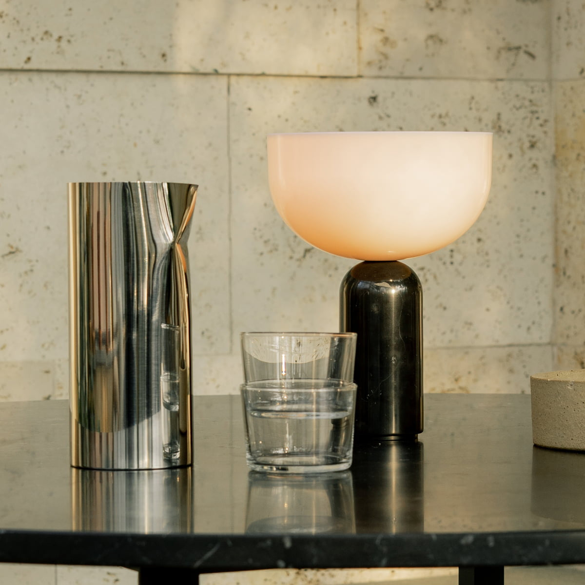 Kizu Marble Rechargeable Table Lamp — AL-ST0018 — product view 2