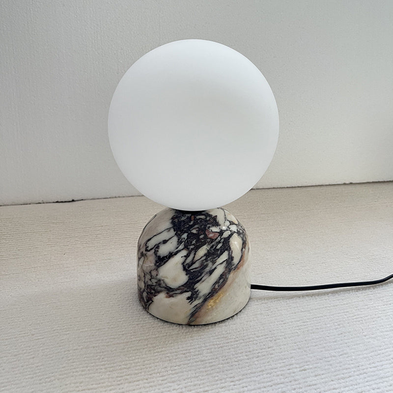 ARDEN LUME ST0022 — D 10cm x H 16cm / ∅ 3.9″ x H 6.3″; Purple Marble