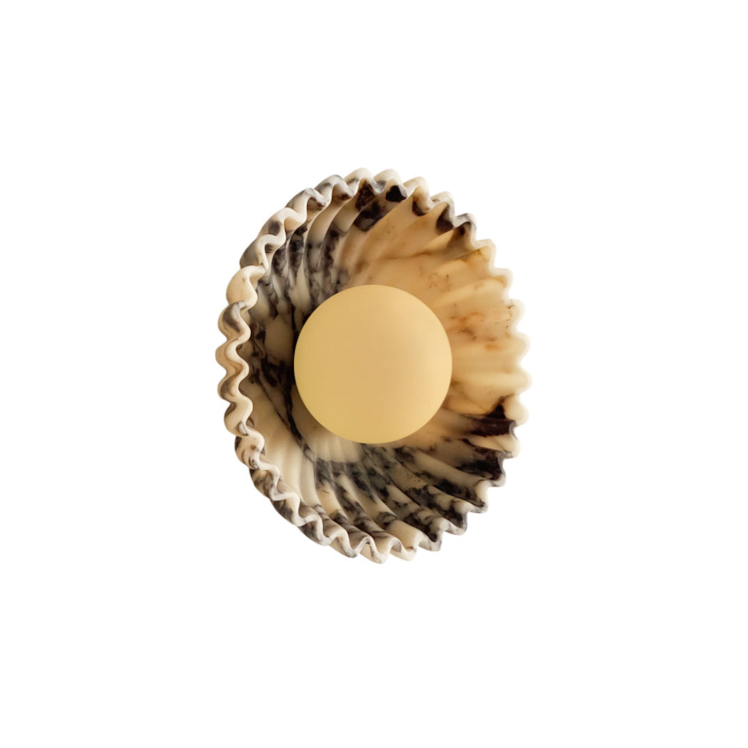 Ostro Art Deco Marble Small Wall Sconce — AL-ST0033 — product view 4