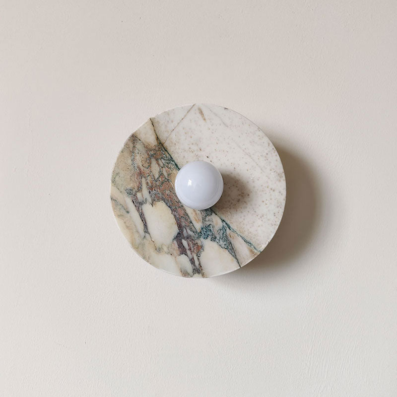 Alba Organic Modern Marble Wall Sconce — AL-ST0042 — product view 2