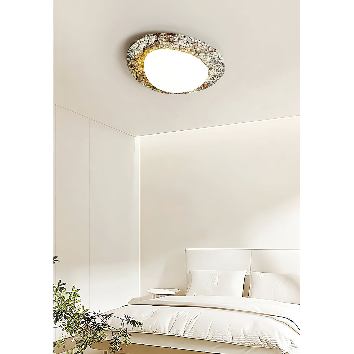Kauai Marble LED Ceiling Light — AL-ST0064 — product view 1