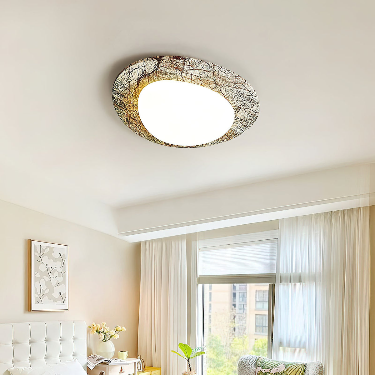 Kauai Marble LED Ceiling Light — AL-ST0064 — product view 2