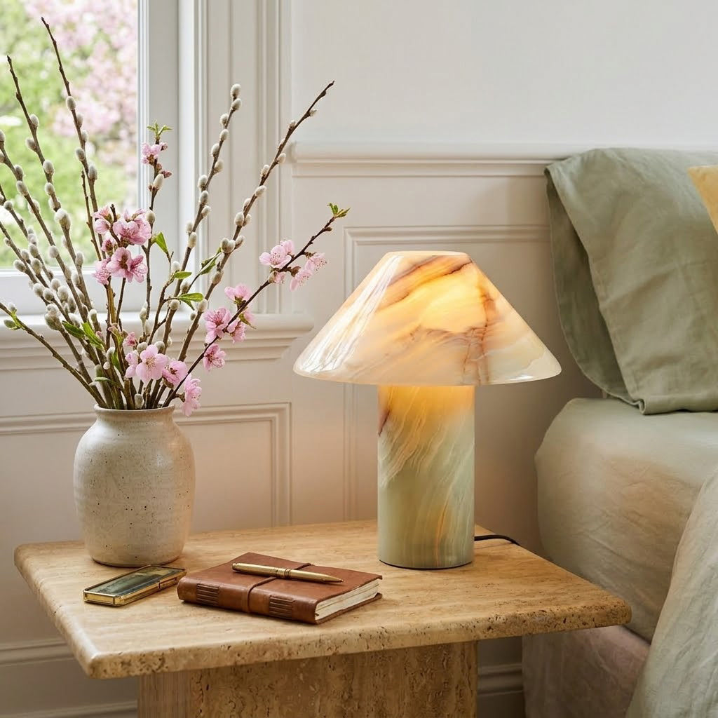 Pillar Stone LED Table Lamp — AL-ST0079 — product view 2