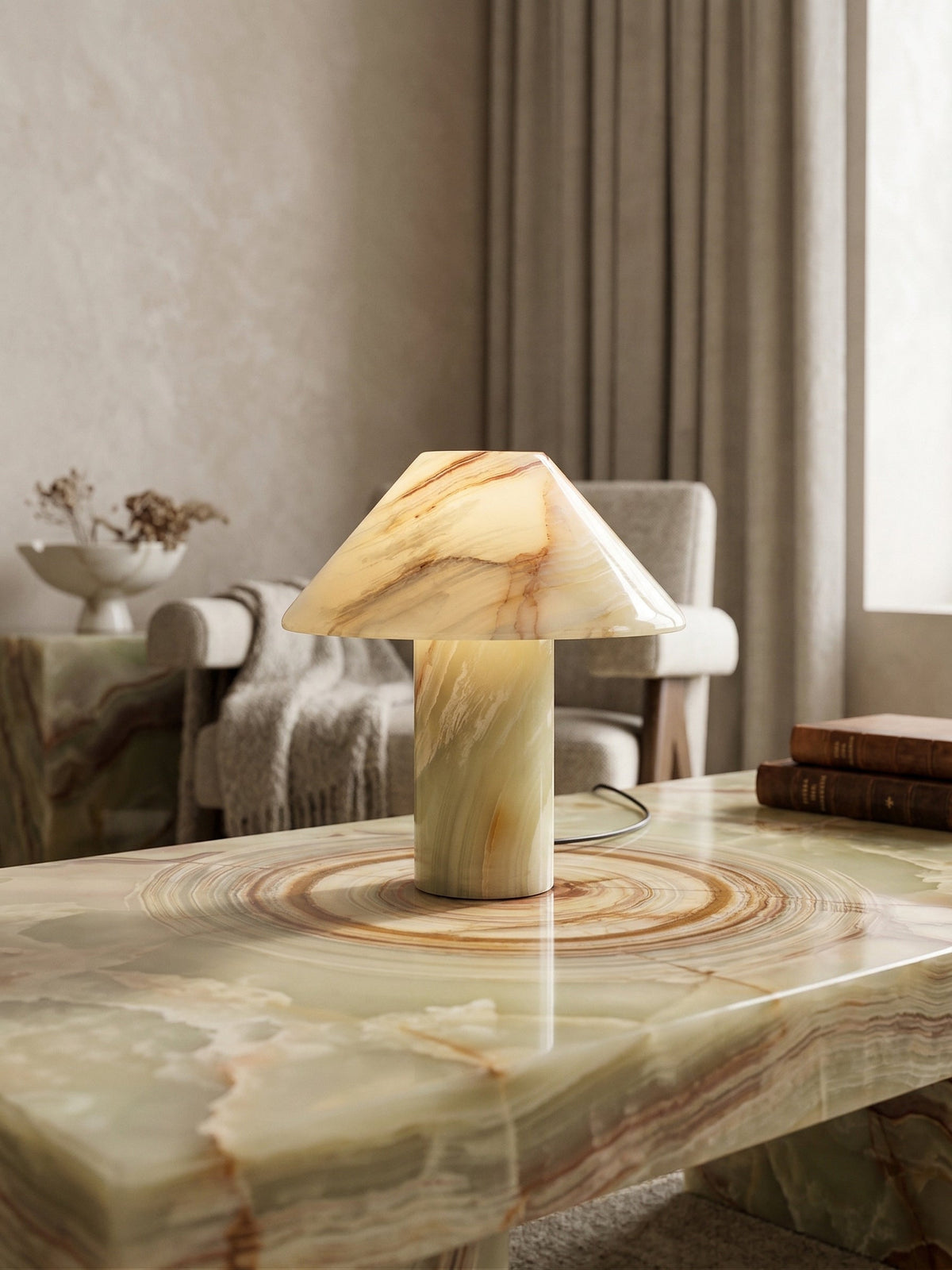 Pillar Stone LED Table Lamp — AL-ST0079 — product view 3
