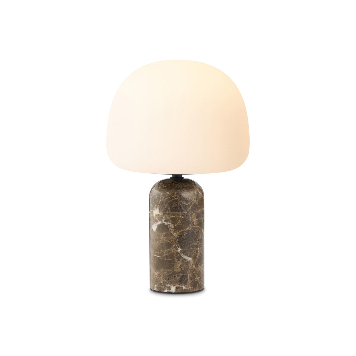 Kin Marble Table Lamp with Glass Shade — AL-ST0089 — product view 3