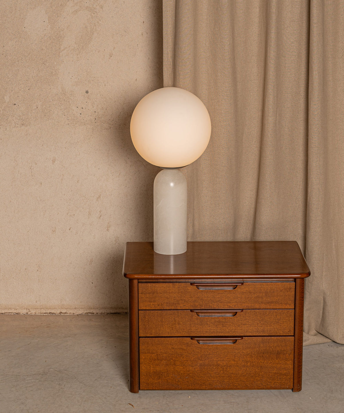 Atlas Marble Globe Table Lamp — AL-ST0095 — product view 1