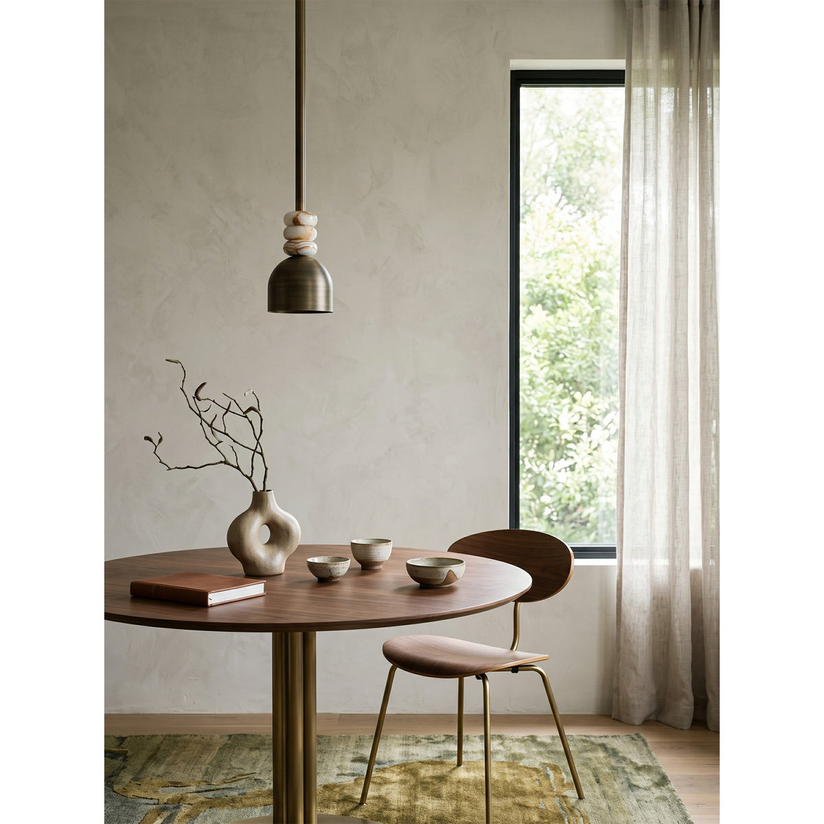 Boston Marble Pendant Light — AL-ST0100 — product view 3