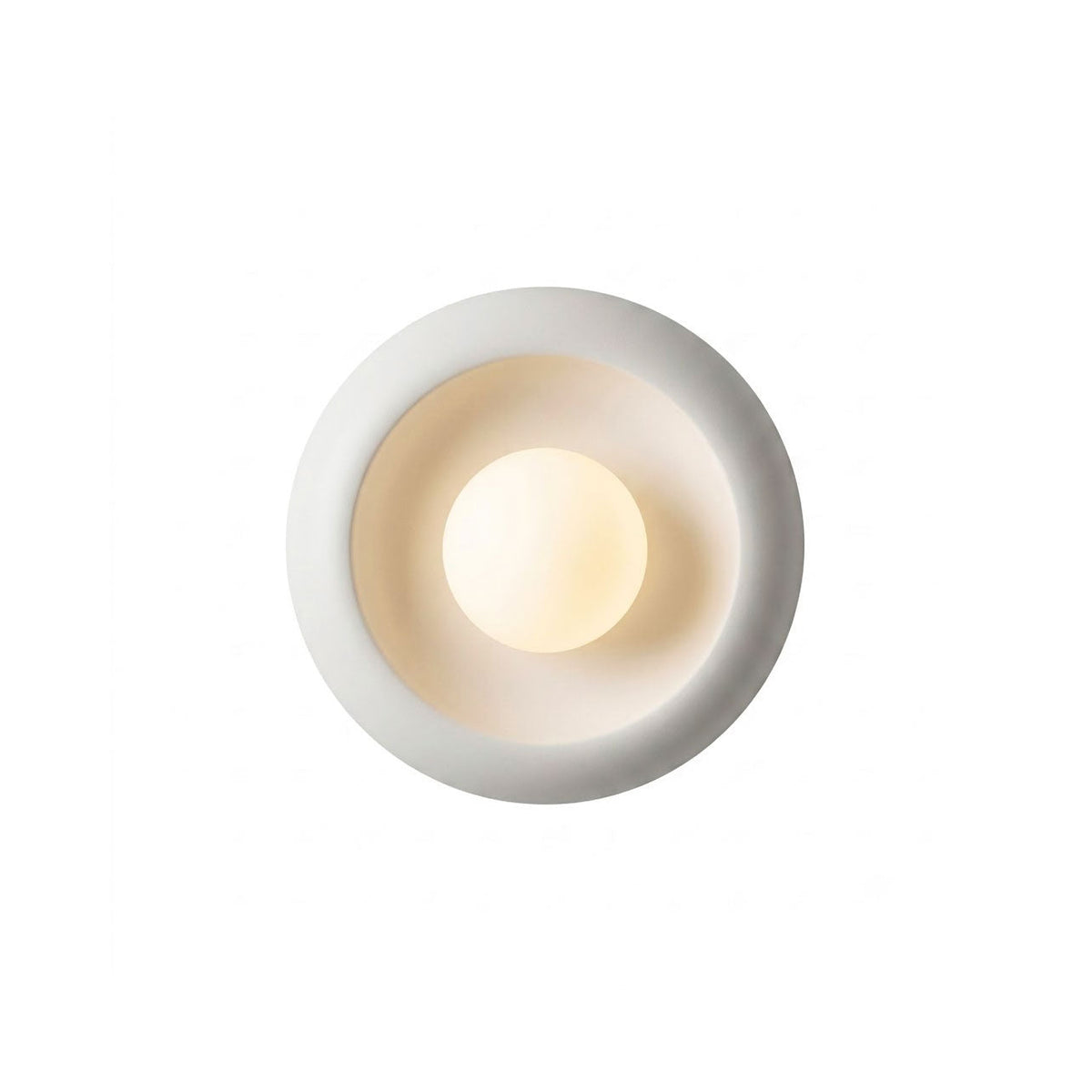 Eclipse Organic Modern Marble Wall Sconce — AL-ST0106 — product view 4