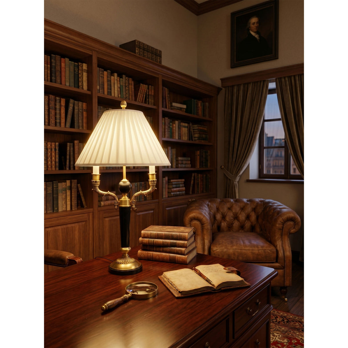 Ellender Marble Table Lamp — AL-ST0110 — product view 1