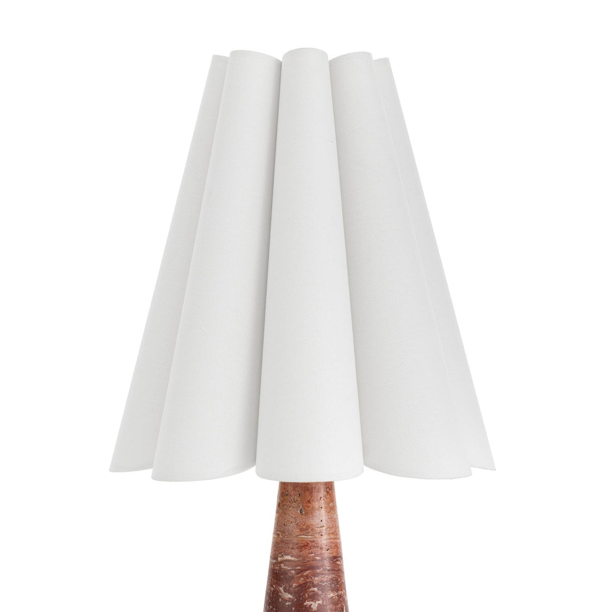 Shadon Traditional Marble Pleated Table Lamp — AL-ST0119 — product view 3