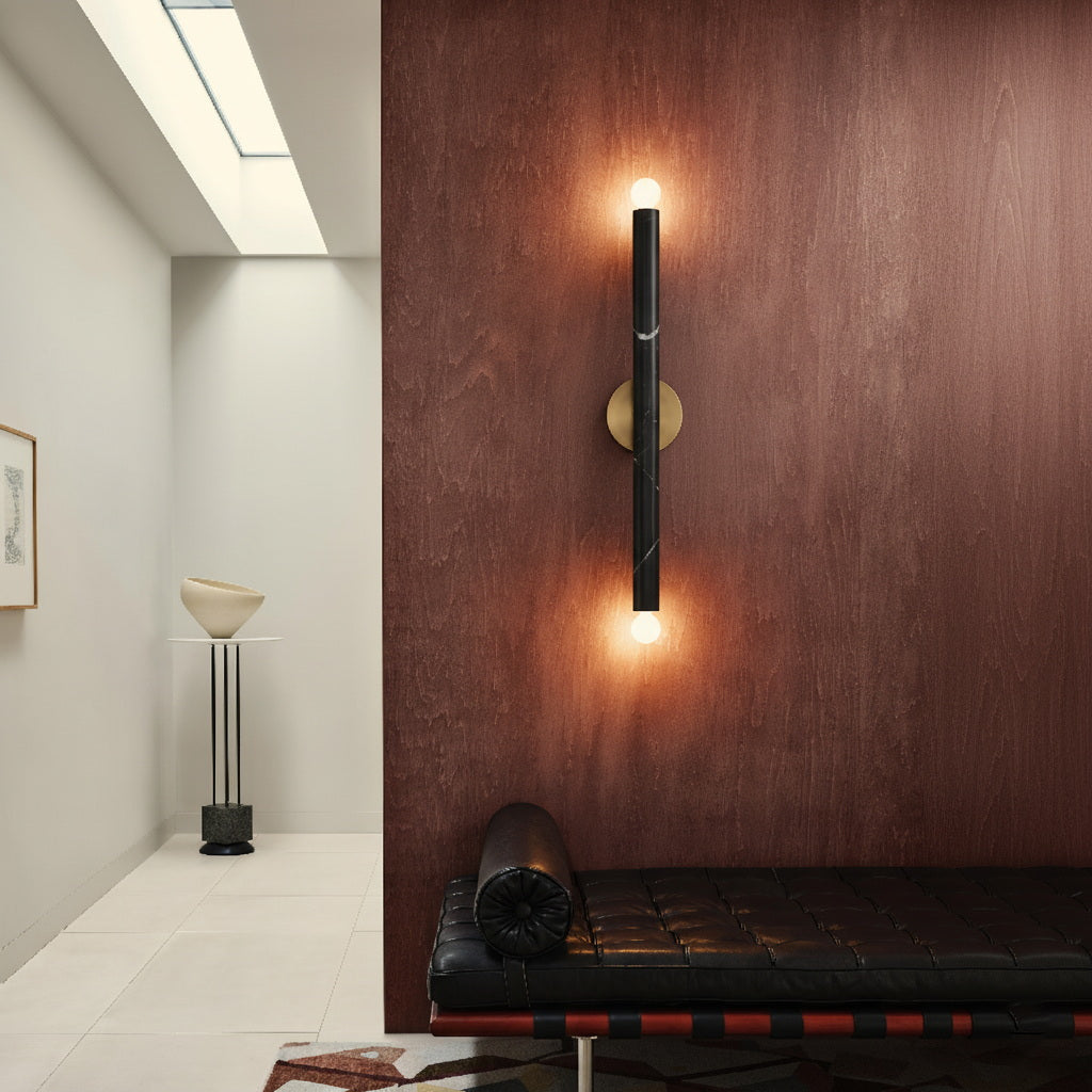 Callaway Minimalist Marble Wall Sconce — AL-ST0133 — product view 3