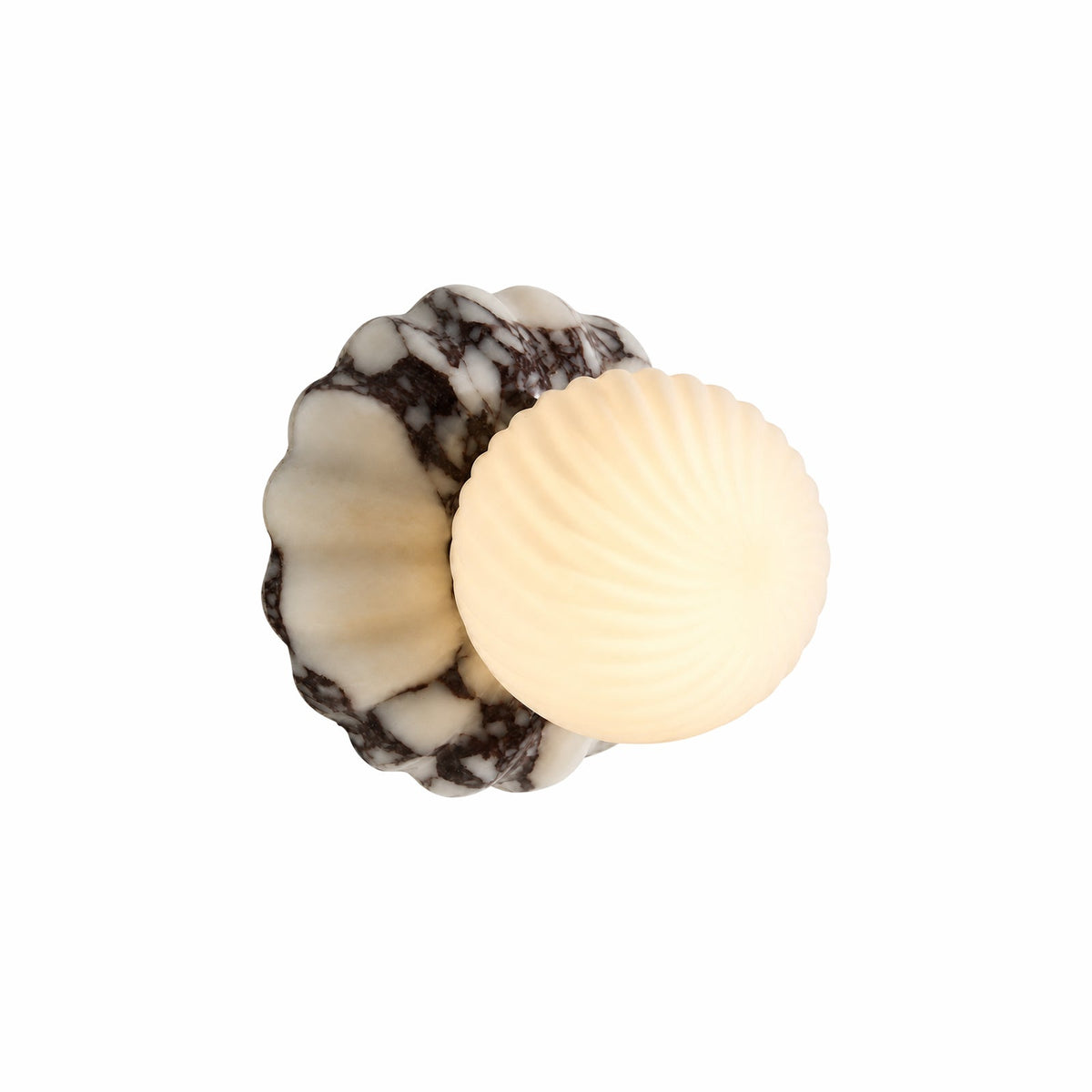 Verdessa Marble Globe Wall Sconce — AL-ST0135 — product view 2