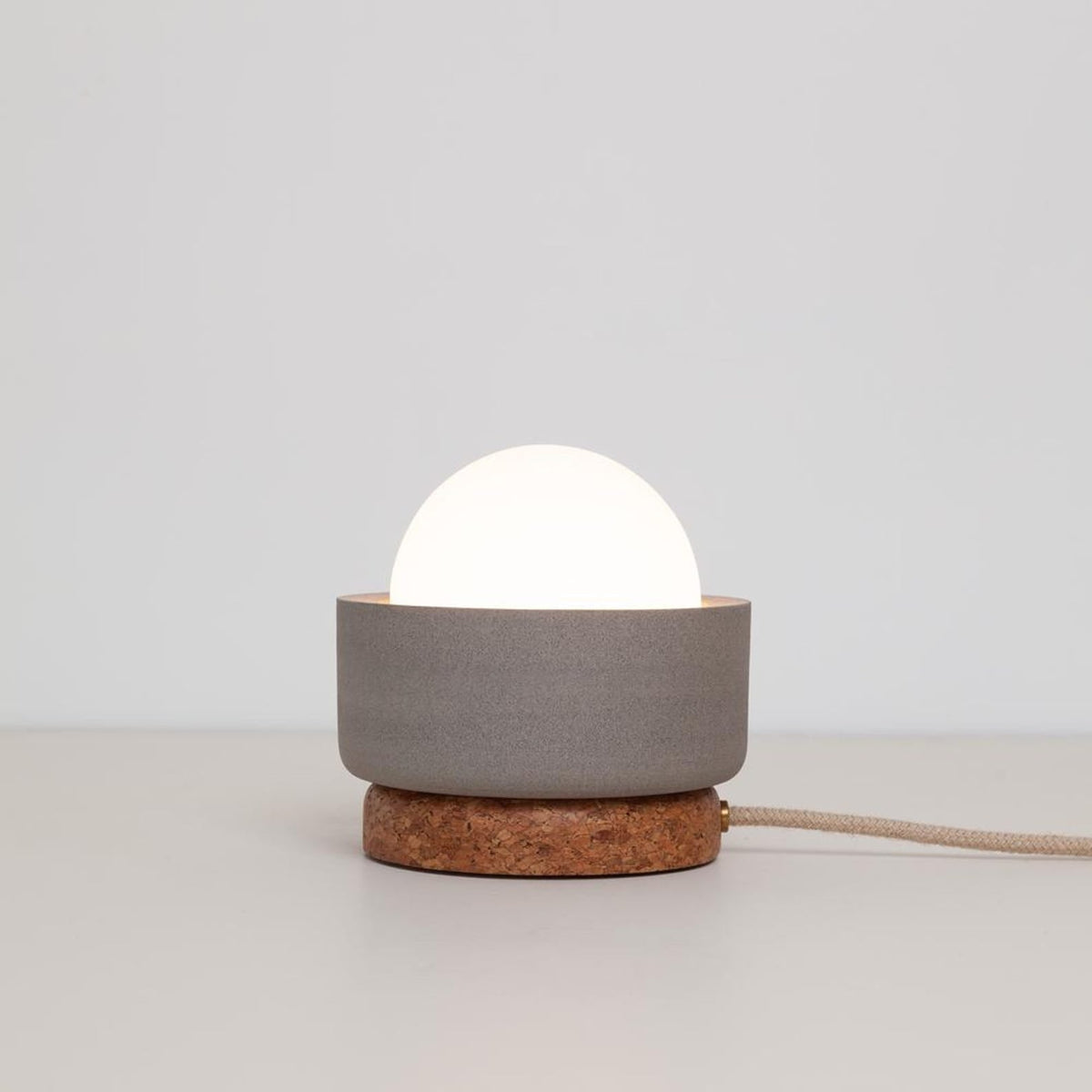 Pearla Ceramic Table Lamp with Marble Base — AL-ST0138 — product view 3