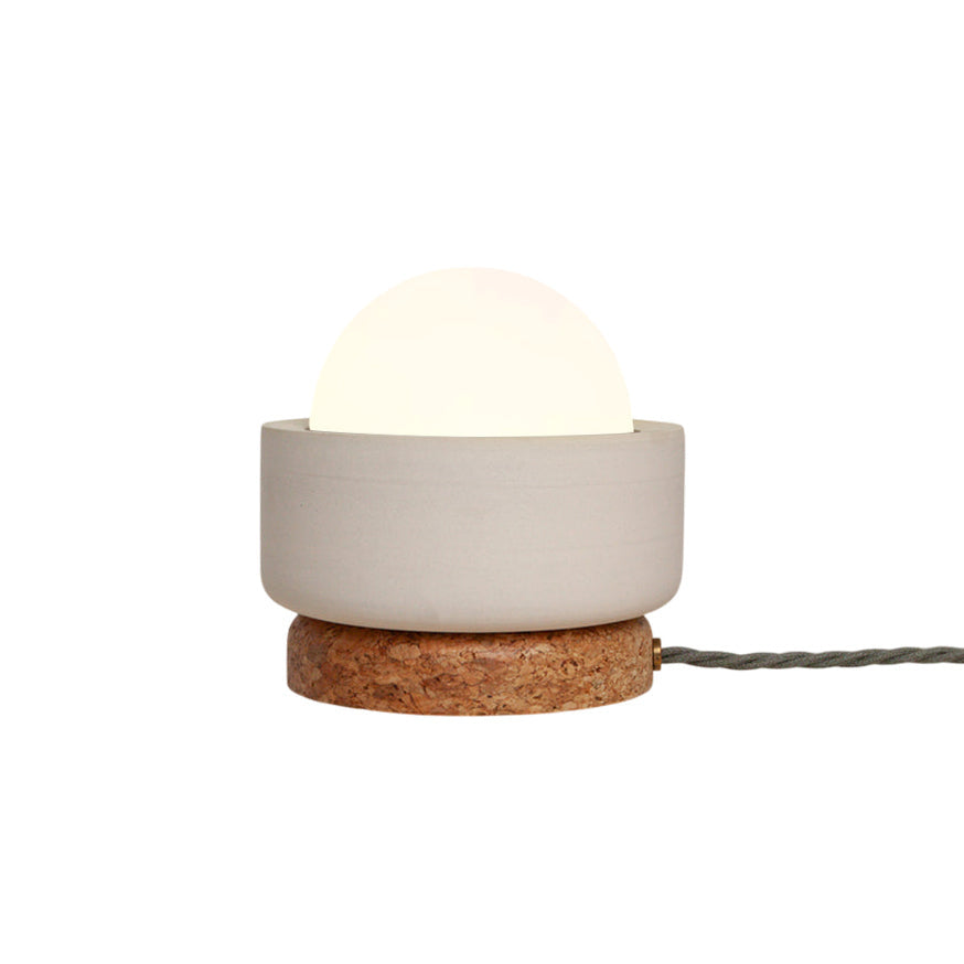 Pearla Ceramic Table Lamp with Marble Base — AL-ST0138 — product view 4