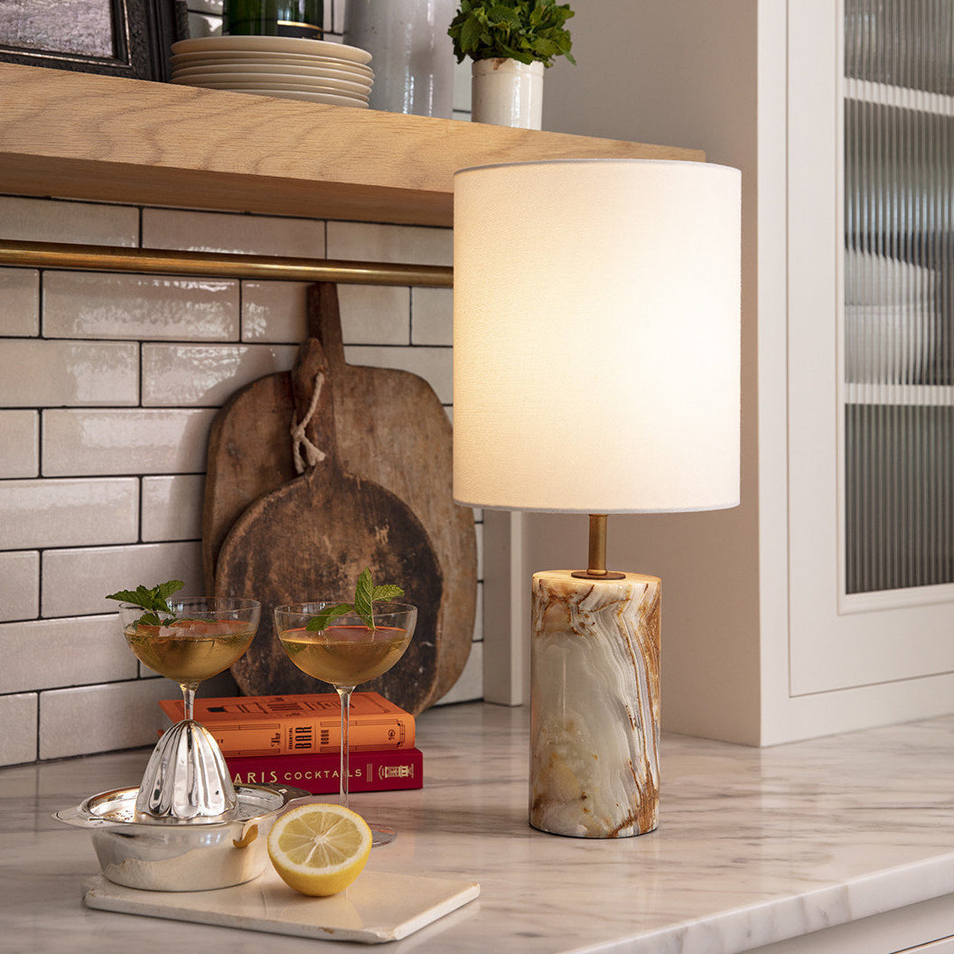 Maricopa Traditional Stone Table Lamp — AL-ST0150 — product view 2