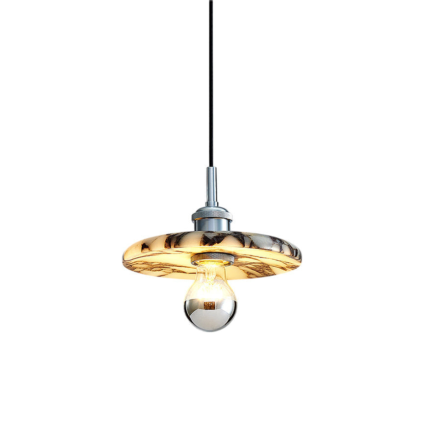 Zat Mid-Century Marble Pendant Light — AL-ST0152 — product view 4