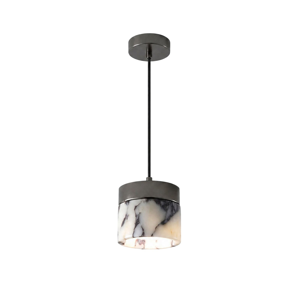 Round Stone Mini Pendant Light — AL-ST0155 — product view 4