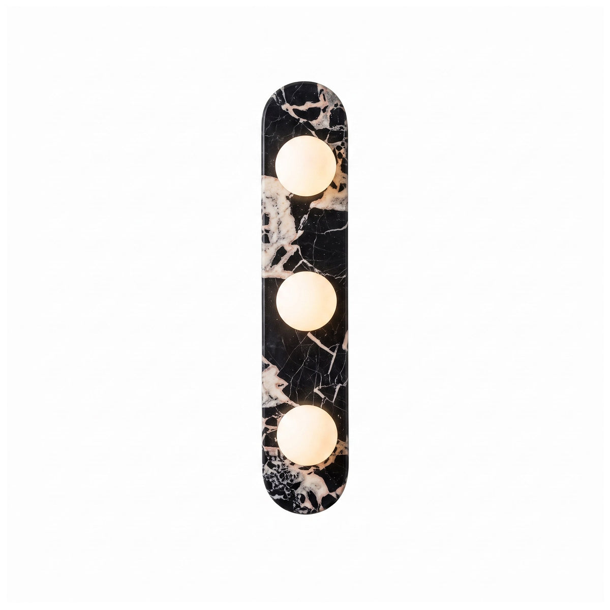 Beatrice Marble Globe Wall Sconce — AL-ST0160 — product view 3