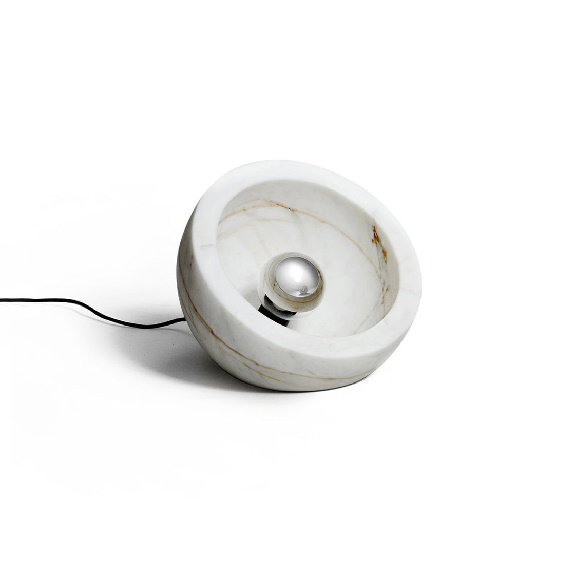 Tsuki Organic Modern Marble Table Lamp — AL-ST0179 — product view 4