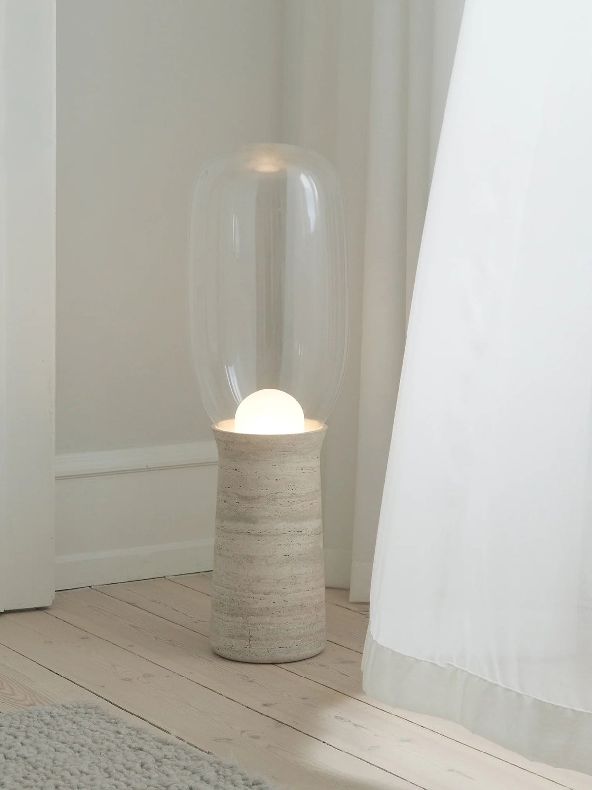 Torch Marble LED Floor Lamp — AL-ST0183 — product view 2