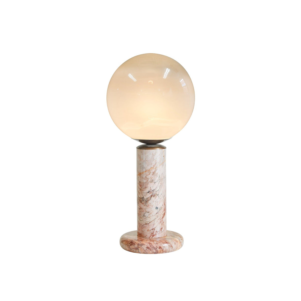 Lilly Pink Marble Traditional Table Lamp — AL-ST0200 — product view 4