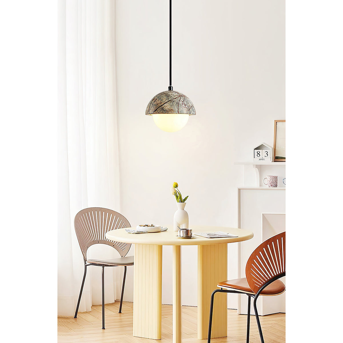 Kauri Marble Pendant Light — AL-ST0202 — product view 1
