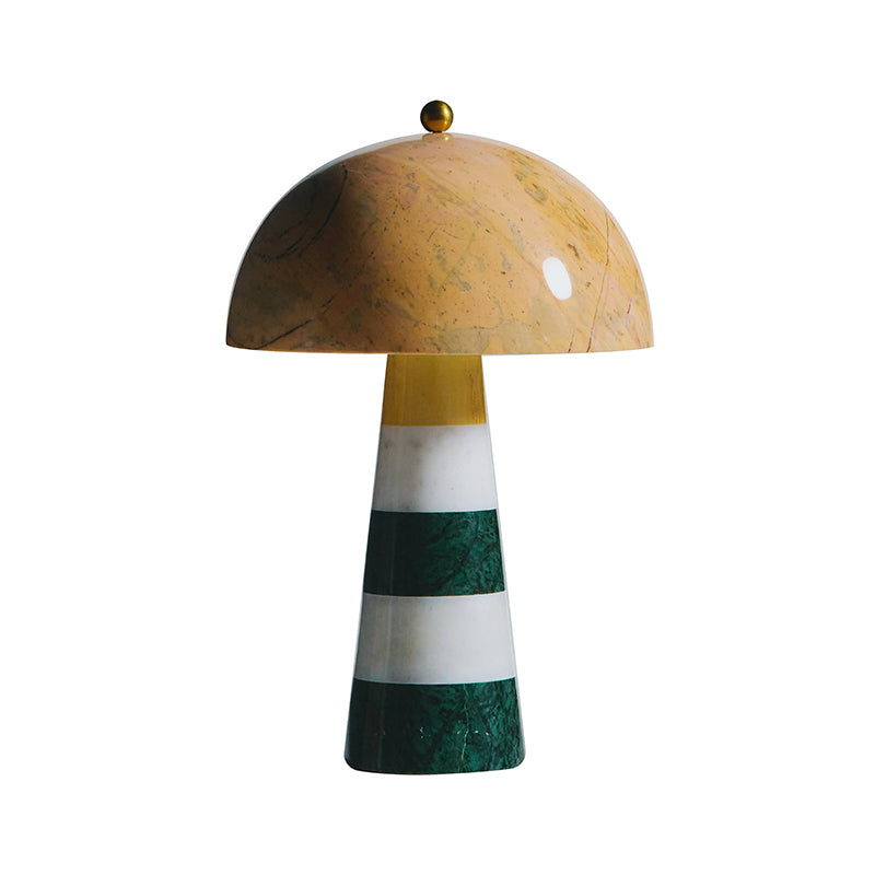 Hed Art Deco Marble Table Lamp — D 25.5cm x H 40.5cm / ∅ 10″ x H 15.9″; Model A