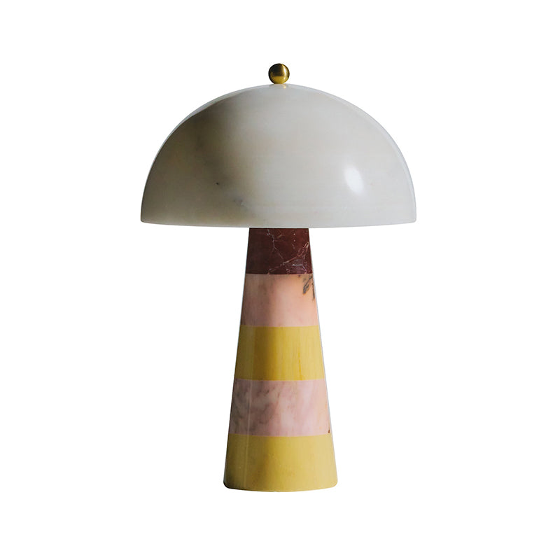 Hed Art Deco Marble Table Lamp — D 25.5cm x H 40.5cm / ∅ 10″ x H 15.9″; Model B