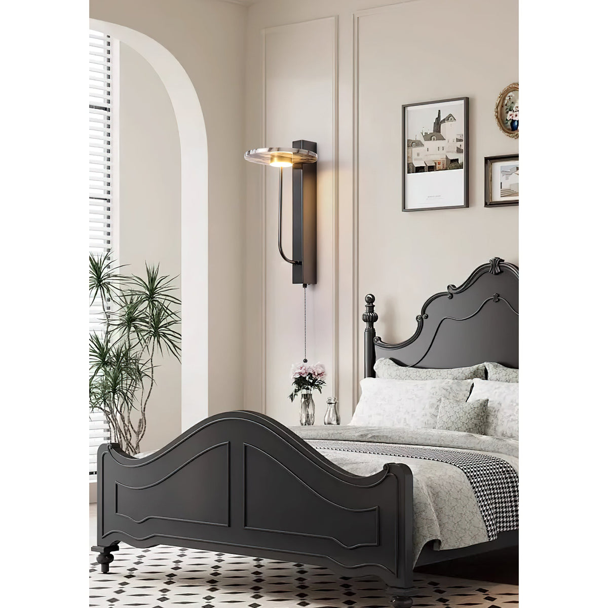 Aloa Marble LED Wall Sconce — AL-ST0209 — product view 1