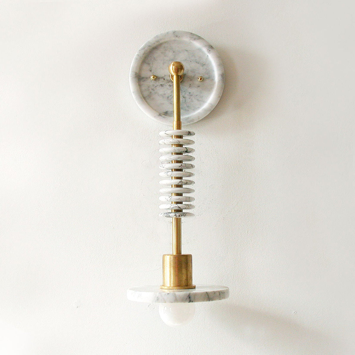 Asteria Art Deco Marble Wall Sconce — AL-ST0211 — product view 1