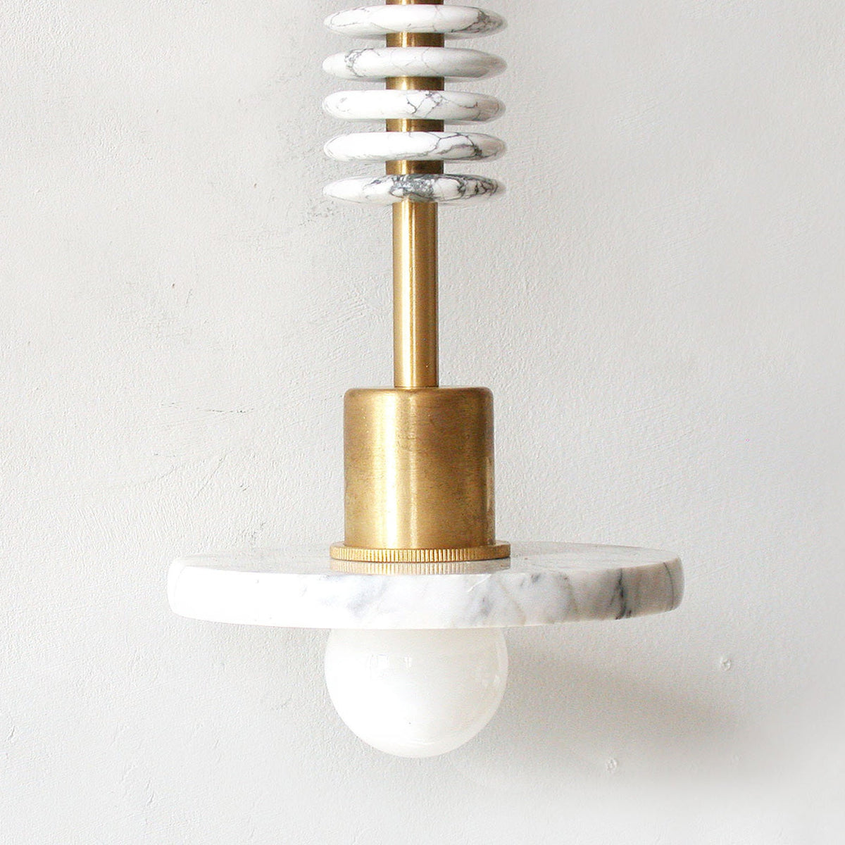 Asteria Art Deco Marble Wall Sconce — AL-ST0211 — product view 3