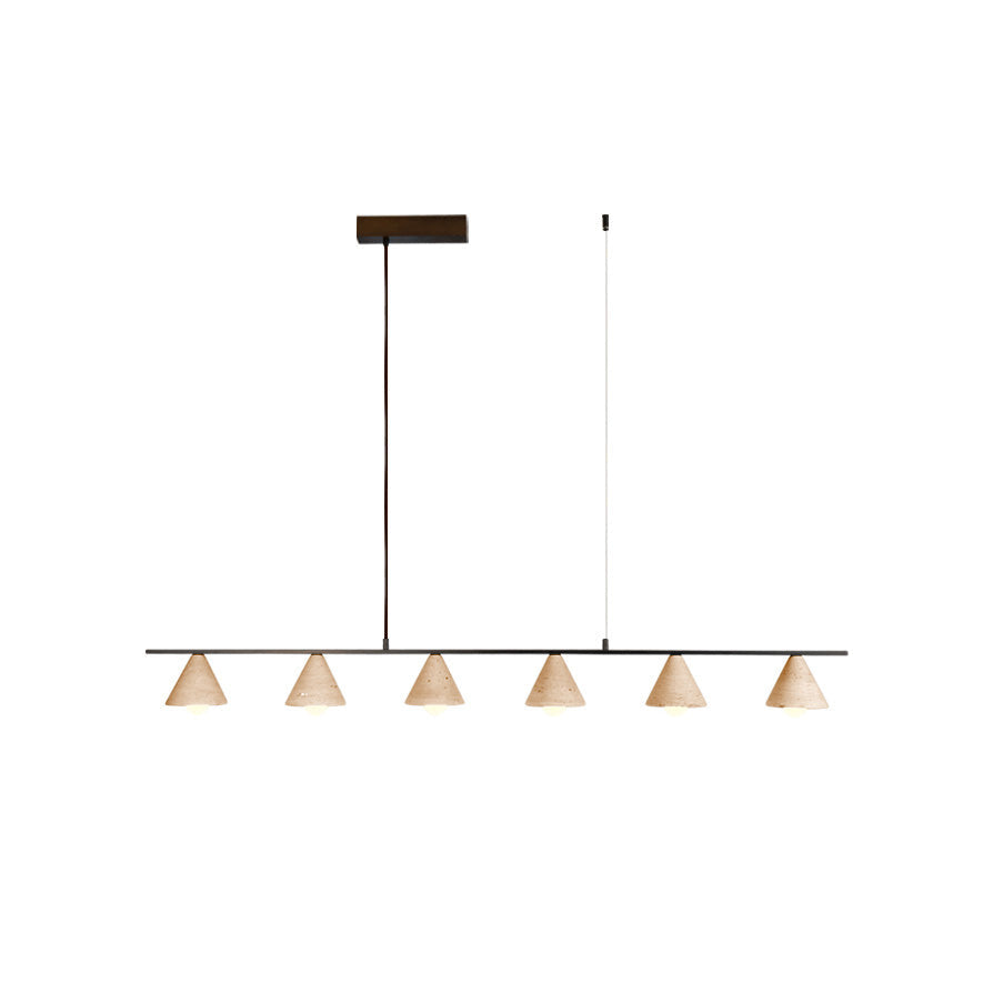 Aldex Travertine Pendant Light — AL-ST0240 — product view 4