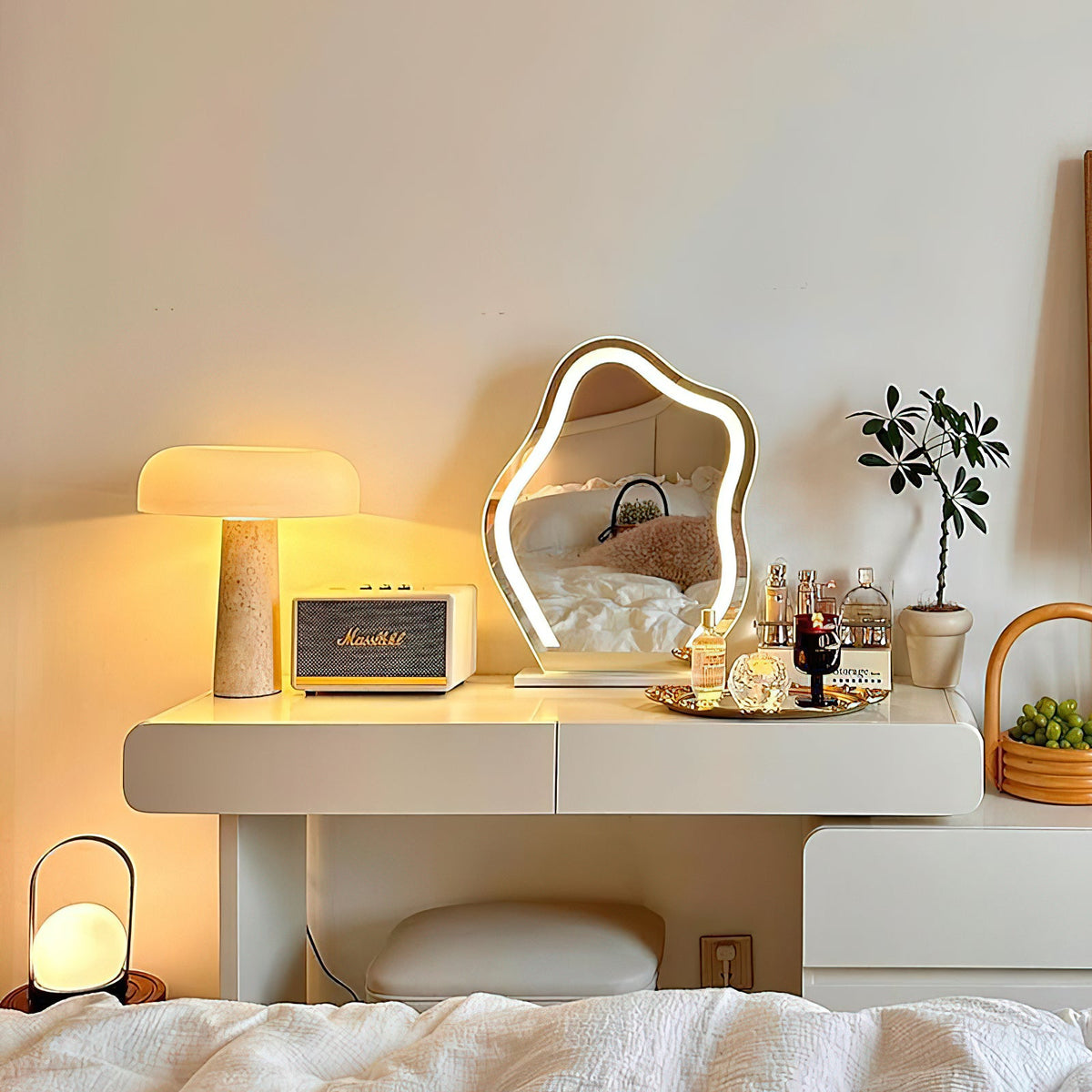 Carla Travertine Table Lamp — AL-ST0248 — product view 2
