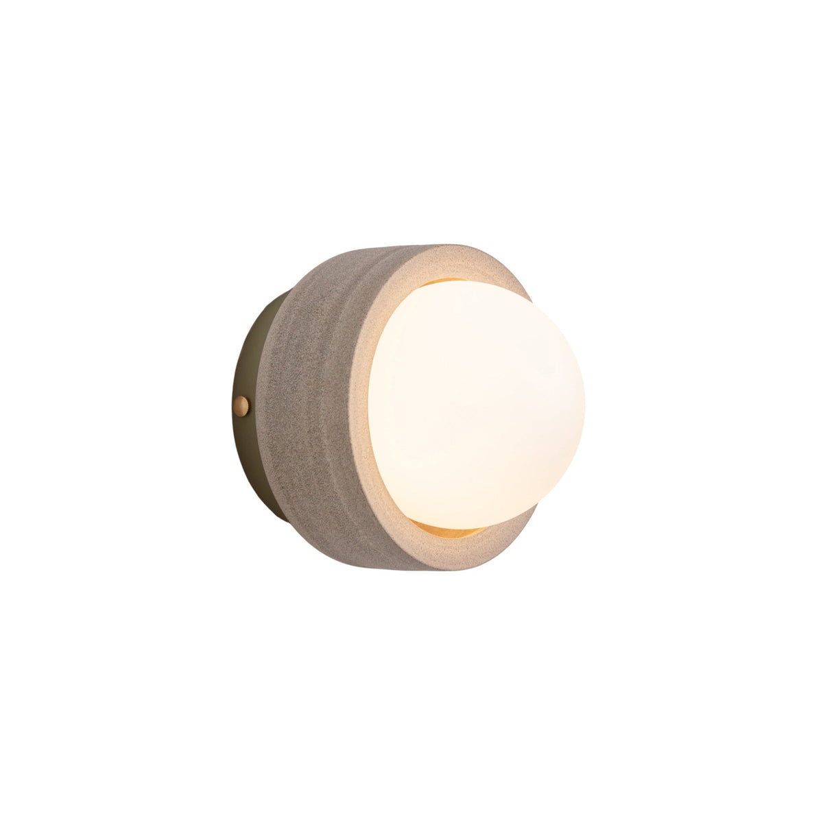 Pearla Japandi Travertine Wall Sconce — AL-ST0259 — product view 4