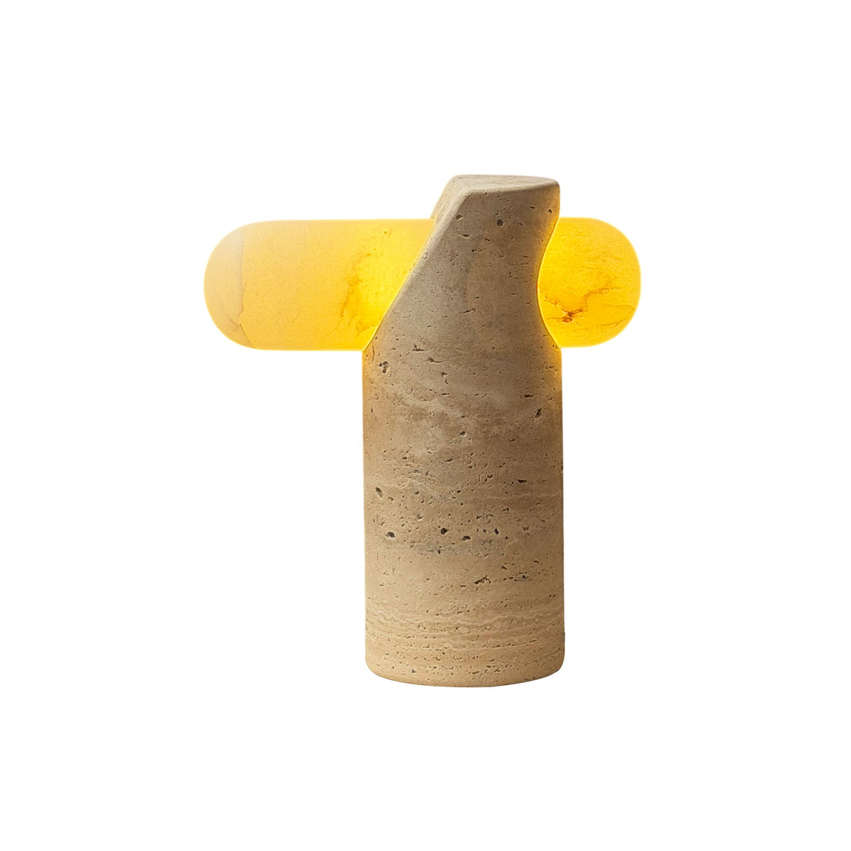 VIA Travertine LED Table Lamp — AL-ST0261 — product view 4