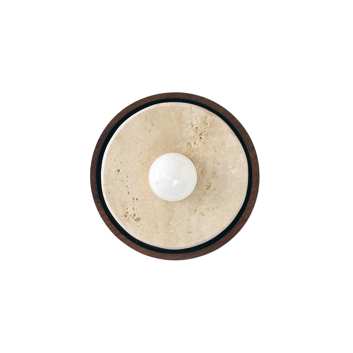 Dario Japandi Travertine Wall Sconce — AL-ST0265 — product view 4